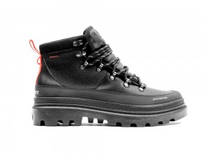 Black Men Palladium PALLATROOPER HIKER WP+ X FINISTERRE High Tops Shoes USA | PWC-518632