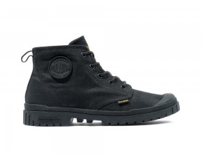 Black Men Palladium PAMPA SP20 HI WAX High Tops Shoes USA | OHL-097521