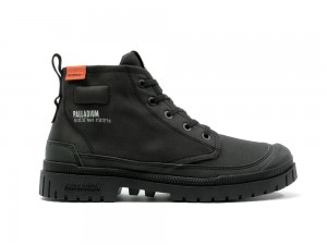 Black Men Palladium SP20 HI WP+ High Tops Shoes USA | OCN-742830