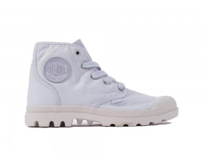 Blue Art Women Palladium PAMPA HI High Tops Shoes USA | LYP-047956