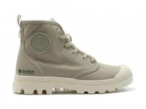 Eucalyptus Green Men Palladium PAMPA HI ZIP ORGANIC High Tops Shoes USA | GRK-129654