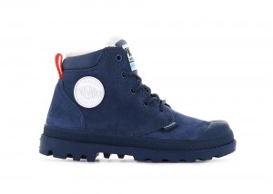 Mood Indigo Kids' Palladium PAMPA HI CUFF WPS OZ High Top Boots USA | INA-963108