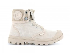 Sahara Green / Safari Women Palladium BAGGY High Top Boots USA | OZL-214086