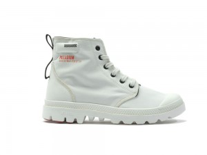 Star White Men Palladium PAMPA LITE+ HI High Tops Shoes USA | AZX-829750