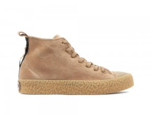 Tan Coral Men Palladium PALLA ACE RUGGED SUEDE High Tops Shoes USA | PHQ-059426