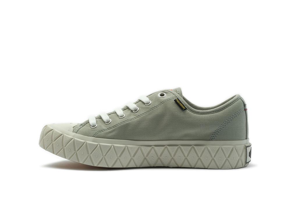 Abbey Stone Green Men Palladium PALLA ACE CANVAS Low Top Sneakers  USA |  KMU-617329