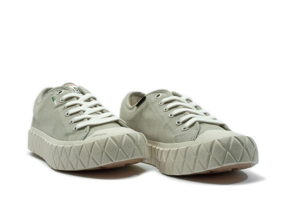 Abbey Stone Green Men Palladium PALLA ACE CANVAS Low Top Sneakers  USA |  KMU-617329