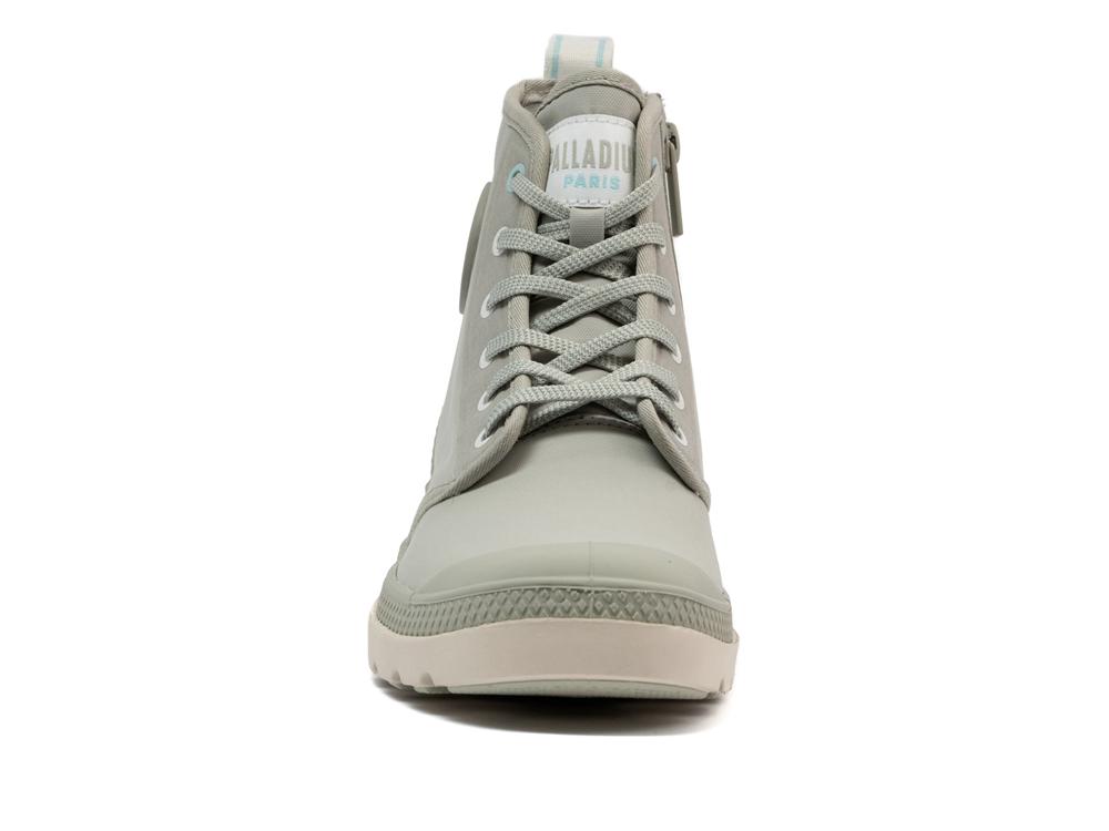 Abbey Stone Green Men Palladium PAMPA LITE+ HI PARIS High Tops Shoes  USA |  QYC-520138