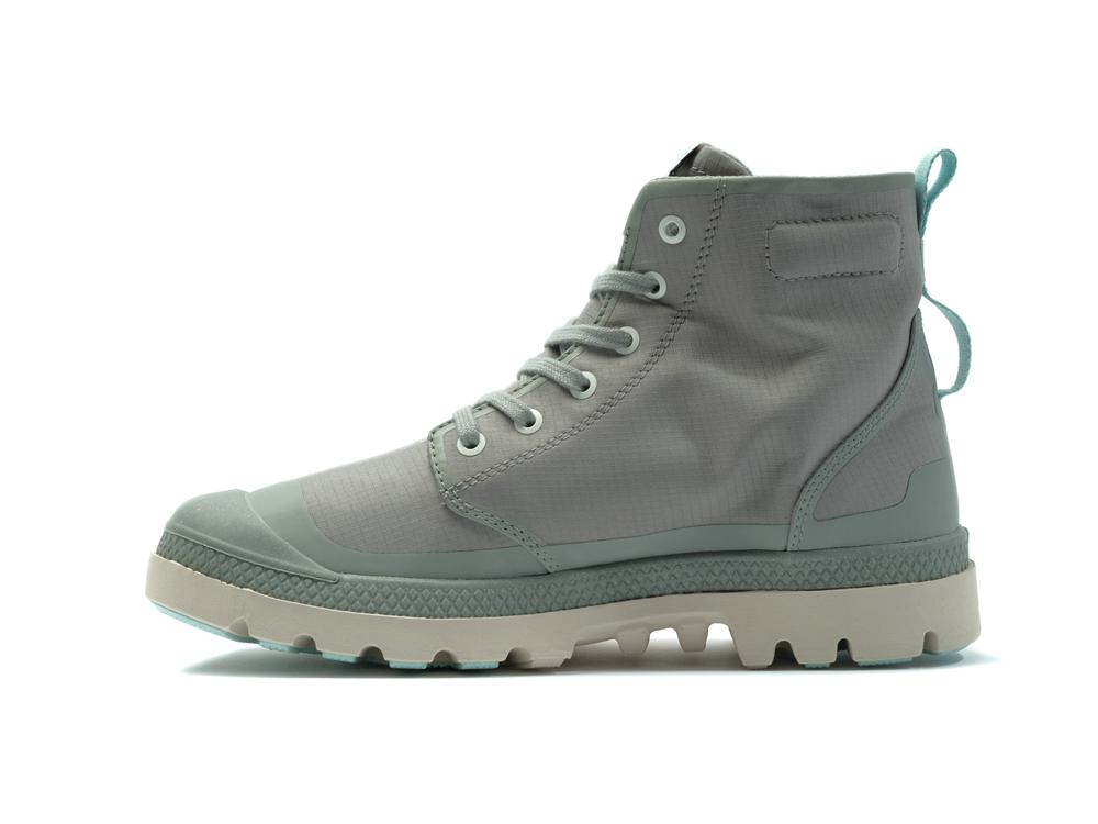 Abbey Stone Green Men Palladium PAMPA LITE+ HI High Tops Shoes  USA |  FNW-439062