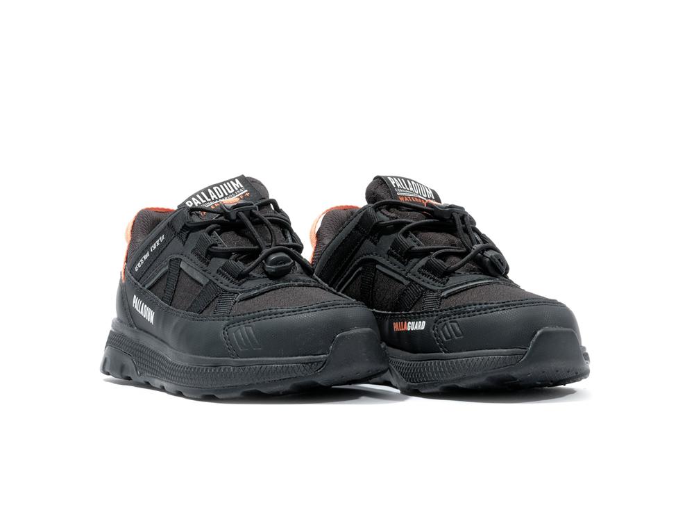 Black Kids' Palladium AX_EON PROTECT WP+ High Top Boots  USA |  PKA-940178