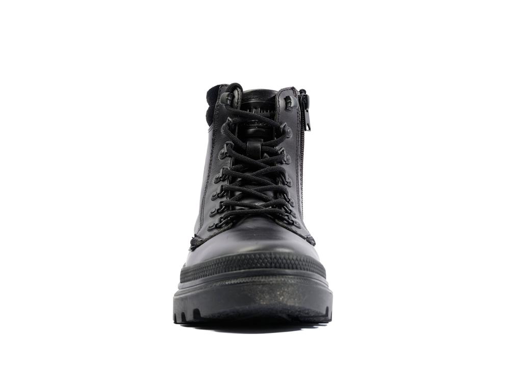 Black Men Palladium PALLATROOPER HIKER LEATHER High Tops Shoes  USA |  ELS-415873