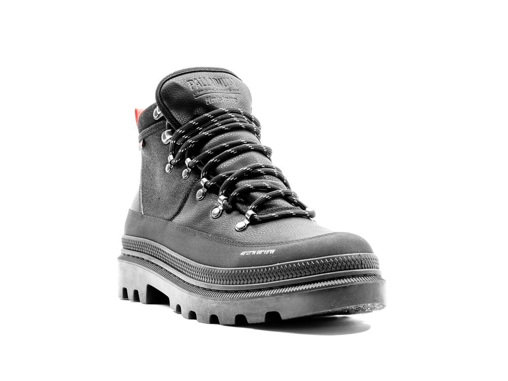 Black Men Palladium PALLATROOPER HIKER WP+ X FINISTERRE High Tops Shoes  USA |  PWC-518632