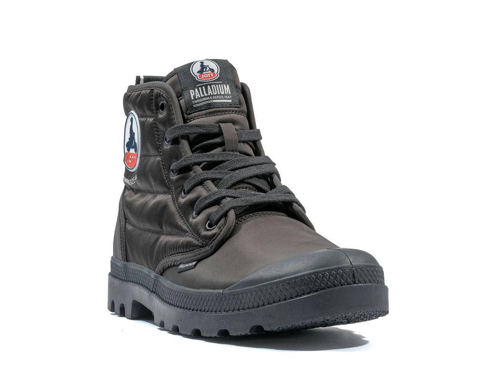 Black Men Palladium PAMPA HI DARE RHONA High Tops Shoes  USA |  TUM-253469