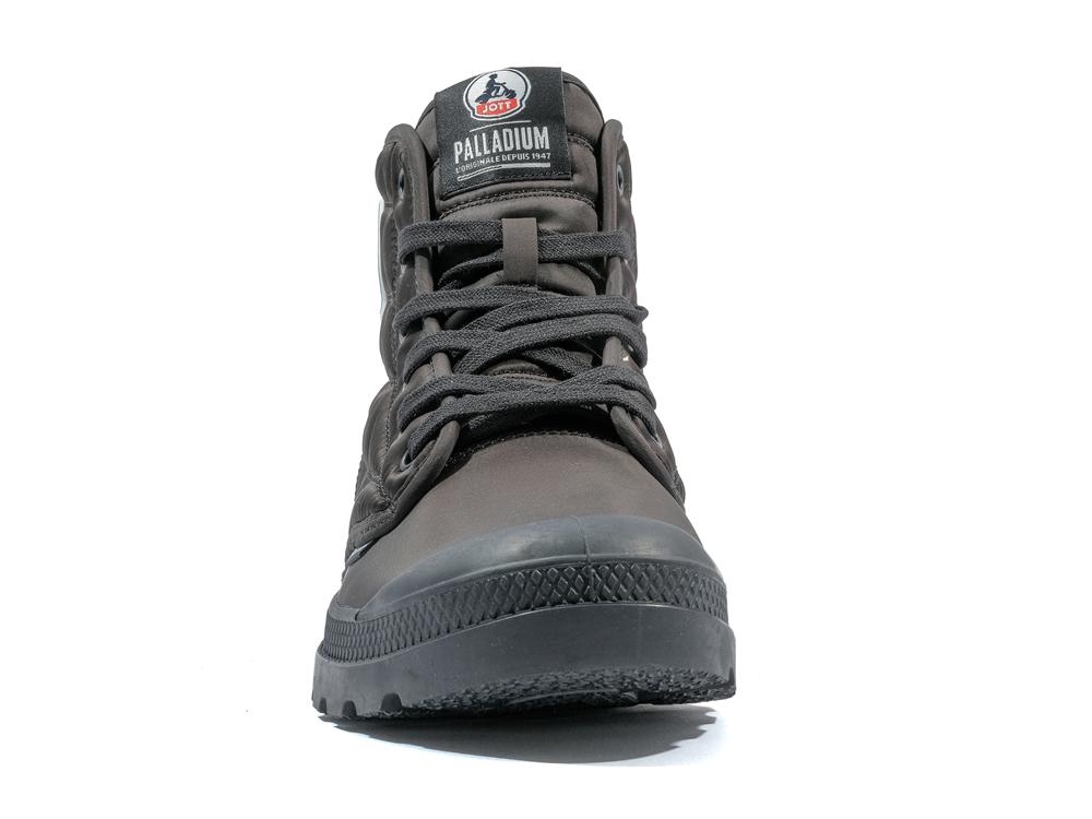 Black Men Palladium PAMPA HI DARE RHONA High Tops Shoes  USA |  TUM-253469