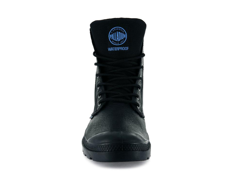 Black Men Palladium PAMPA SPORT CUFF WPN High Top Boots  USA |  NSA-502134