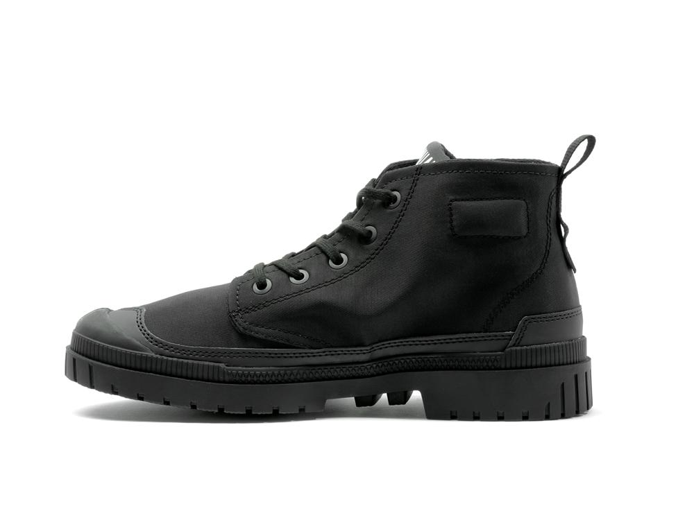 Black Men Palladium SP20 HI TECH High Tops Shoes  USA |  CIG-574320