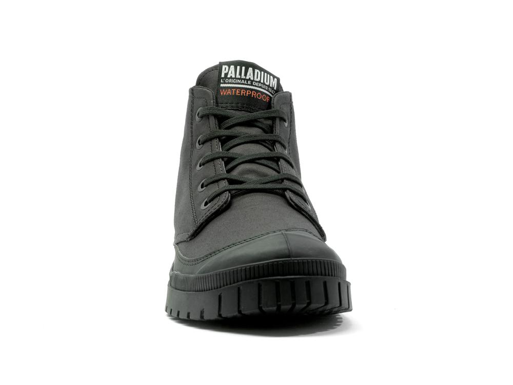 Black Men Palladium SP20 HI WP+ High Tops Shoes  USA |  OCN-742830