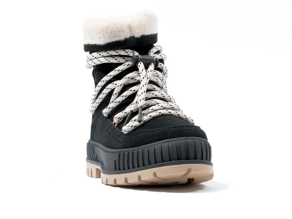 Black Women Palladium PALLASHOCK HIVER High Top Boots  USA |  XAC-316520