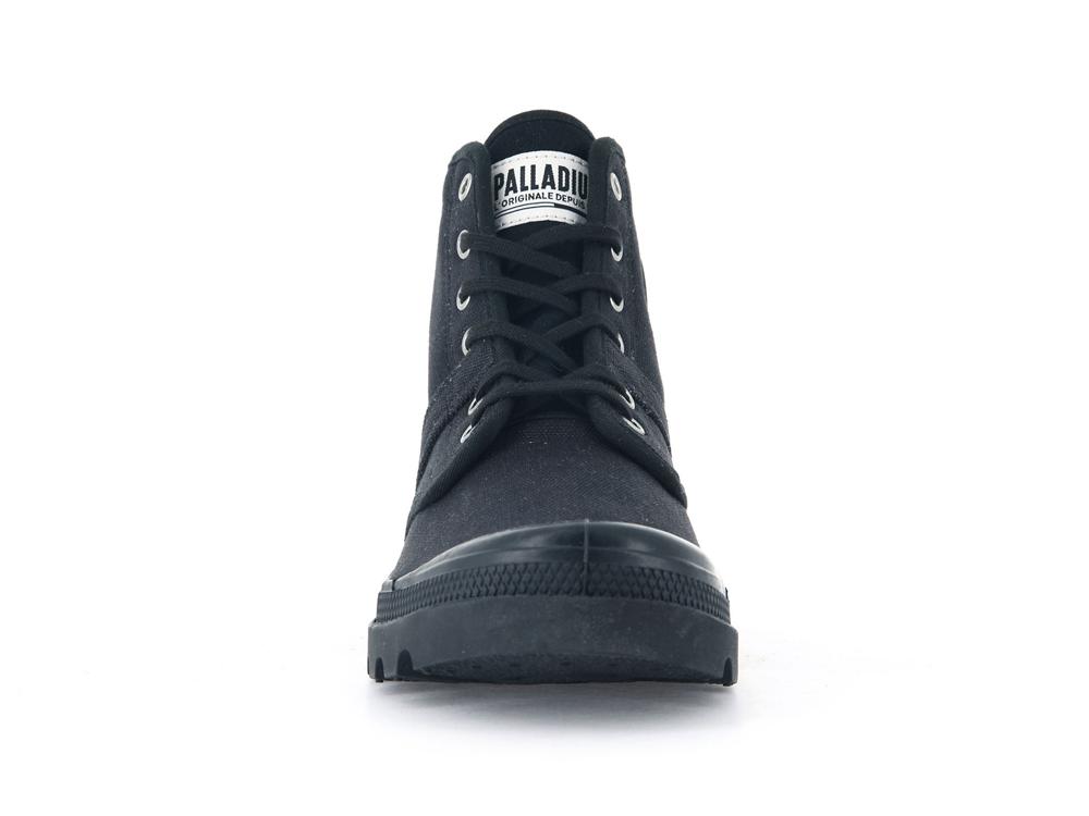 Black / Black Men Palladium PALLABROUSSE High Top Boots  USA |  MET-105897