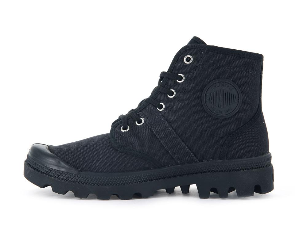 Black / Black Men Palladium PALLABROUSSE High Top Boots  USA |  MET-105897