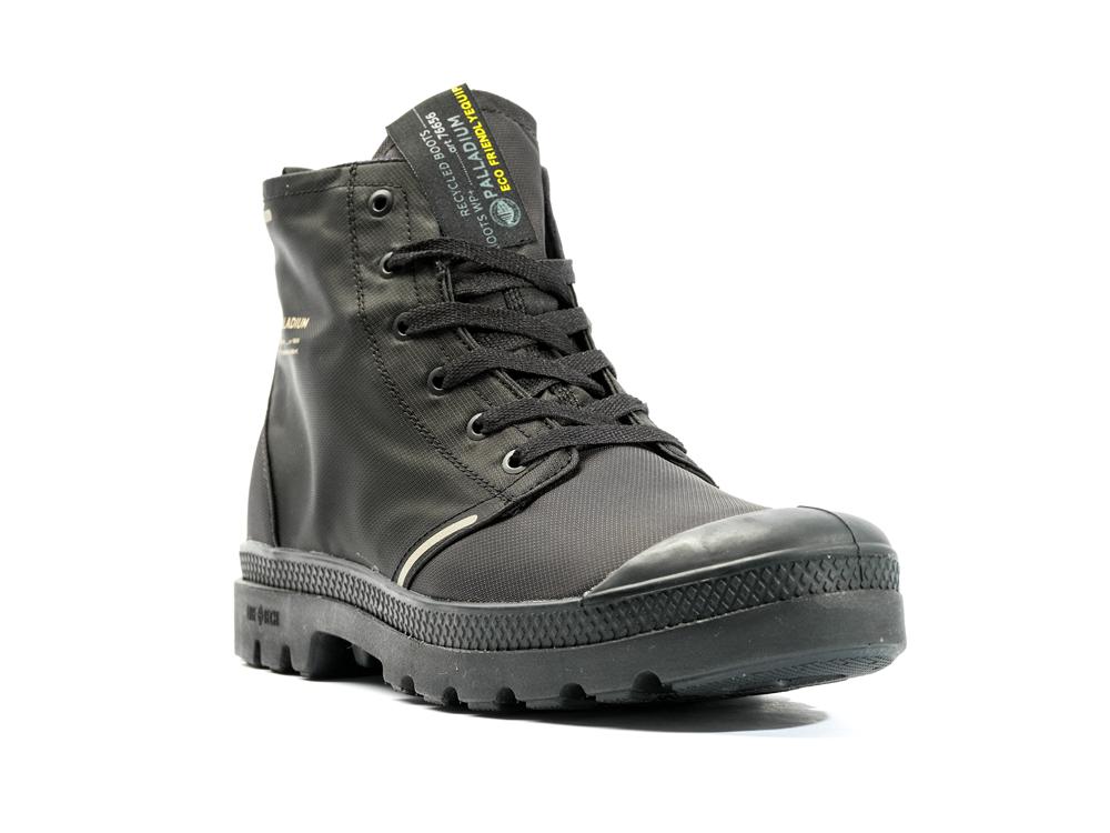 Black / Black Men Palladium PAMPA LITE+ RECYCLE WP+ High Top Boots  USA |  XAO-253160