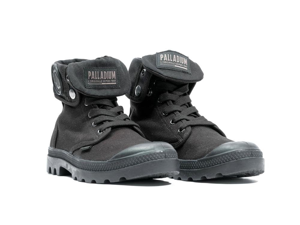 Black / Black Women Palladium BAGGY High Top Boots  USA |  MEA-847360