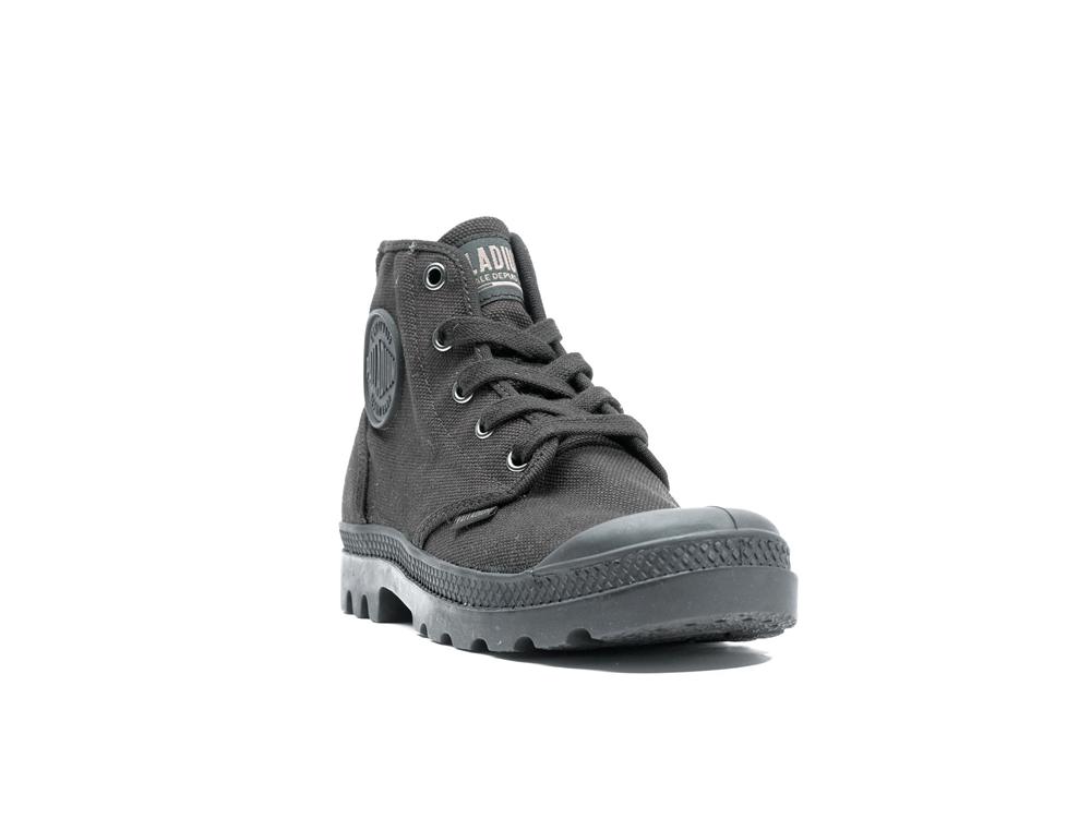 Black / Black Women Palladium PAMPA HI High Tops Shoes  USA |  PJR-130482