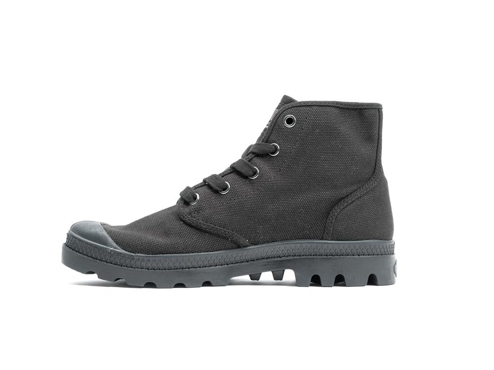 Black / Black Women Palladium PAMPA HI High Top Boots  USA |  TDG-762598