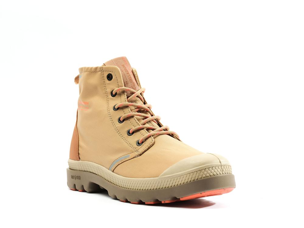 Caramel Brown / Cinammon Kids' Palladium PAMPA LITE+ RECYCLE WP+ High Top Boots  USA |  JUT-942017