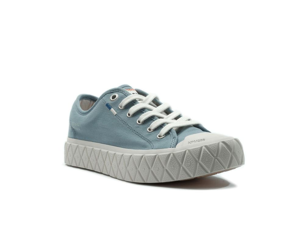 City Blue Men Palladium PALLA ACE CANVAS Low Top Sneakers  USA |  CXJ-592604