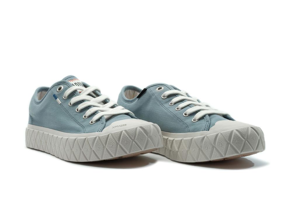 City Blue Men Palladium PALLA ACE CANVAS Low Top Sneakers  USA |  CXJ-592604