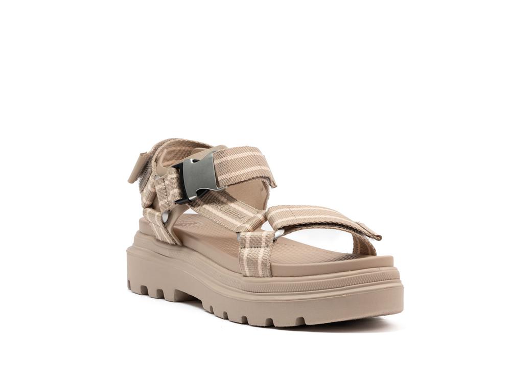 Cuban Sand Brown Women Palladium PALLACRUISE PARIS Sandals  USA |  NFE-687035