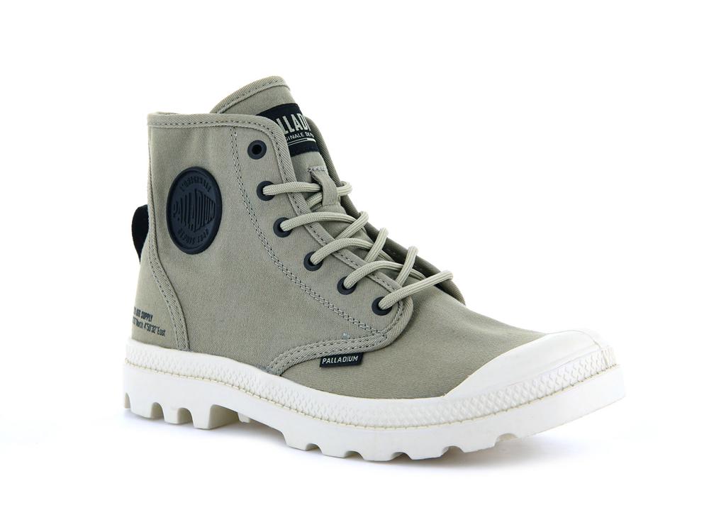 Dune Grey Kids' Palladium PAMPA HI HTG SUPPLY High Top Boots  USA |  SOU-983507