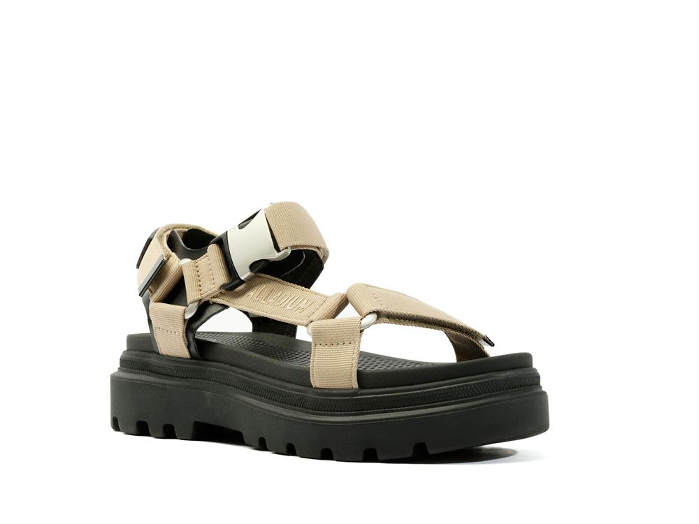 Dune Grey Women Palladium PALLACRUISE STRAP Sandals  USA |  XGL-357289