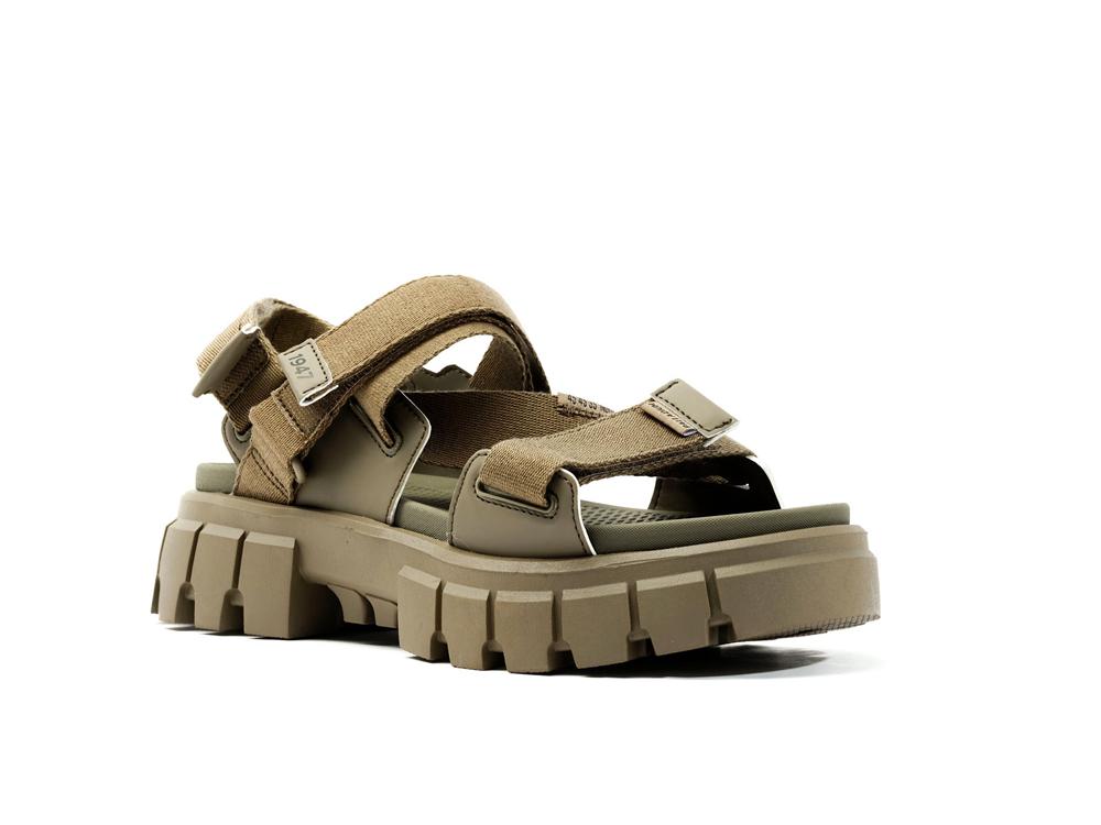 Dusky Green Women Palladium REVOLT SANDAL MONO Sandals  USA |  RJG-218597