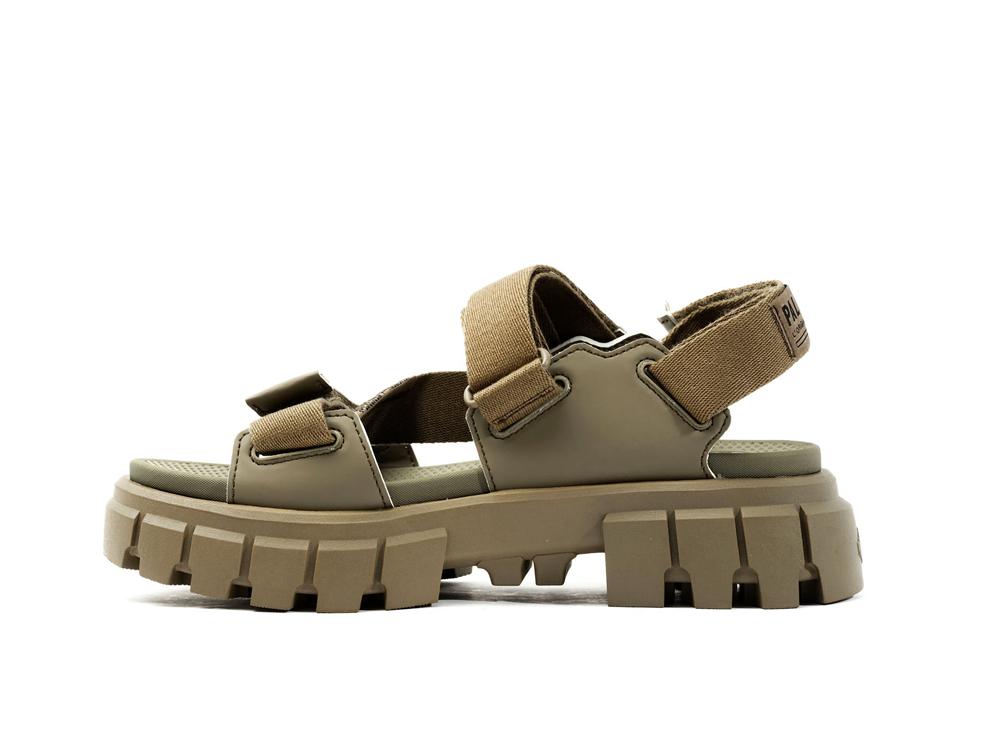 Dusky Green Women Palladium REVOLT SANDAL MONO Sandals  USA |  RJG-218597