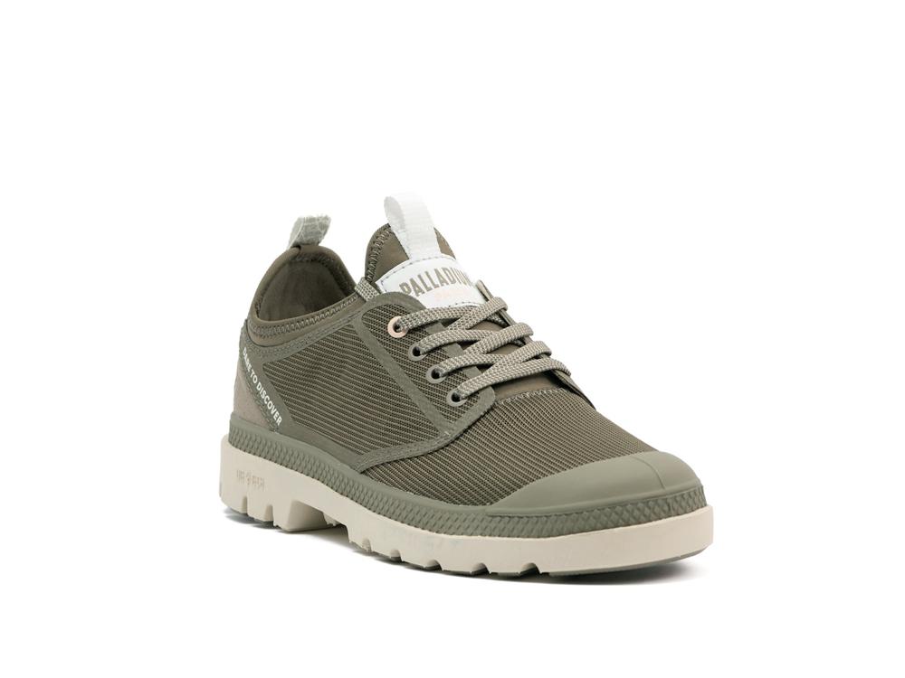 Dusky Green / Sahara Men Palladium PAMPA LITE+ LO PARIS Low Tops Shoes  USA |  IEL-285473