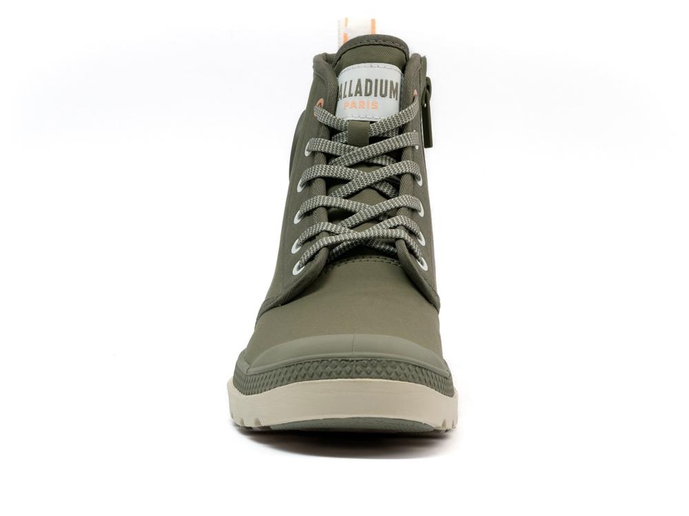 Dusky Green / Sahara Men Palladium PAMPA LITE+ HI PARIS High Tops Shoes  USA |  EUH-863294