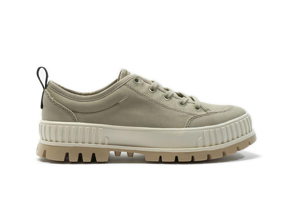 Eucalyptus Green Men Palladium PALLASHOCK LO ORGANIC 2 Low Top Sneakers  USA |  QIB-821470