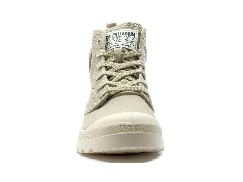 Eucalyptus Green Men Palladium PAMPA HI ZIP ORGANIC High Tops Shoes  USA |  GRK-129654