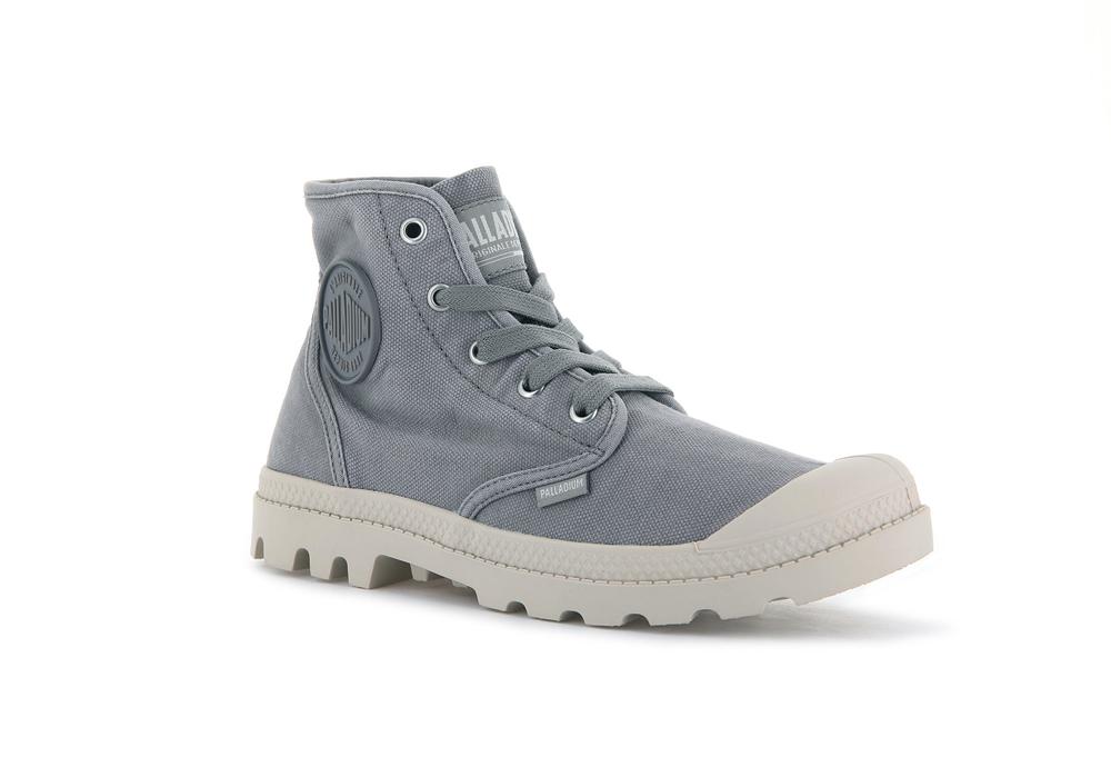 Grey Flannel Women Palladium PAMPA HI High Top Boots  USA |  NTU-581367