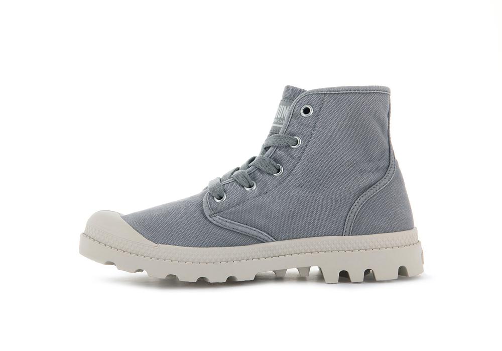 Grey Flannel Women Palladium PAMPA HI High Top Boots  USA |  NTU-581367