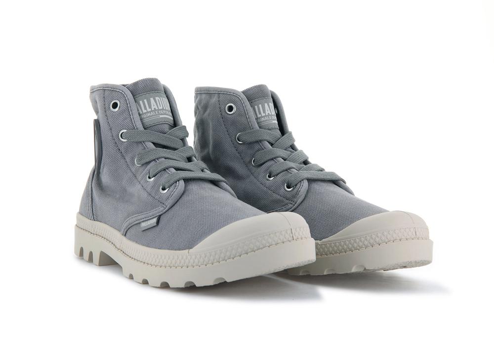 Grey Flannel Women Palladium PAMPA HI High Top Boots  USA |  NTU-581367