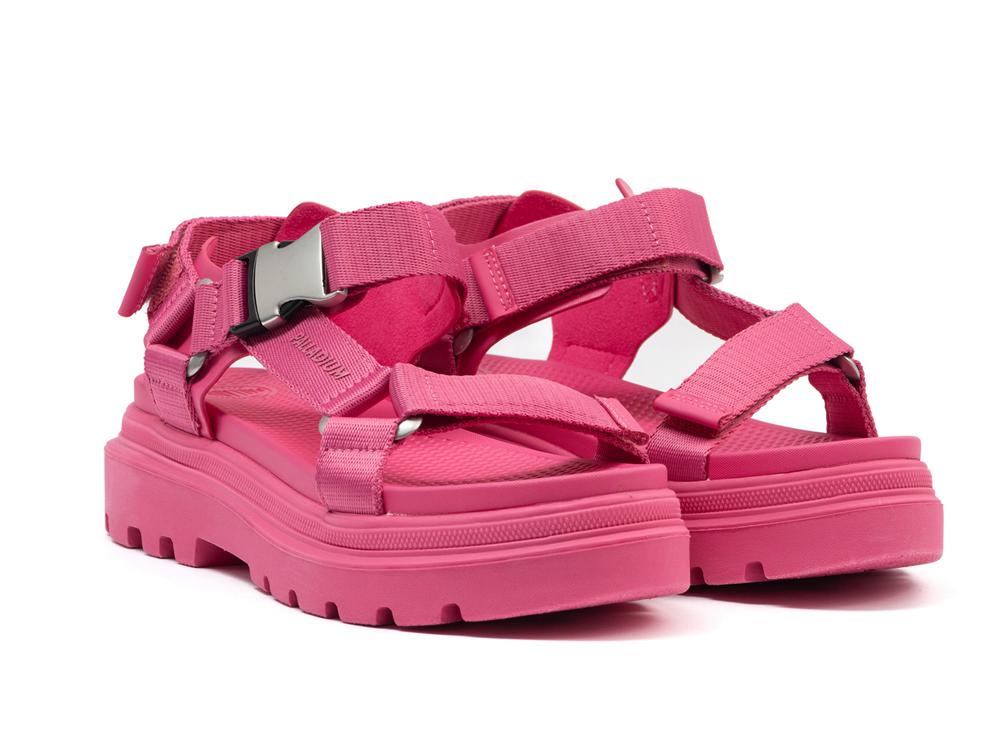 Hot Pink Women Palladium PALLACRUISE PARIS Sandals  USA |  YWI-751496