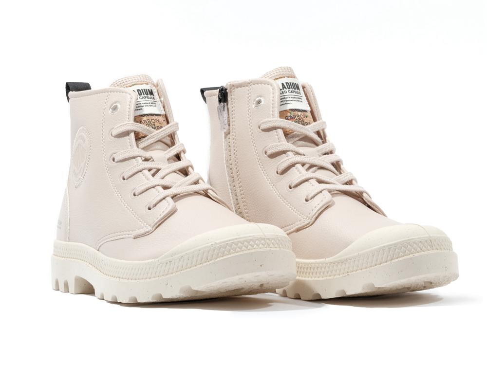 Light Pink Men Palladium PAMPA HI RE-VEGAN LTH High Tops Shoes  USA |  PWB-670945