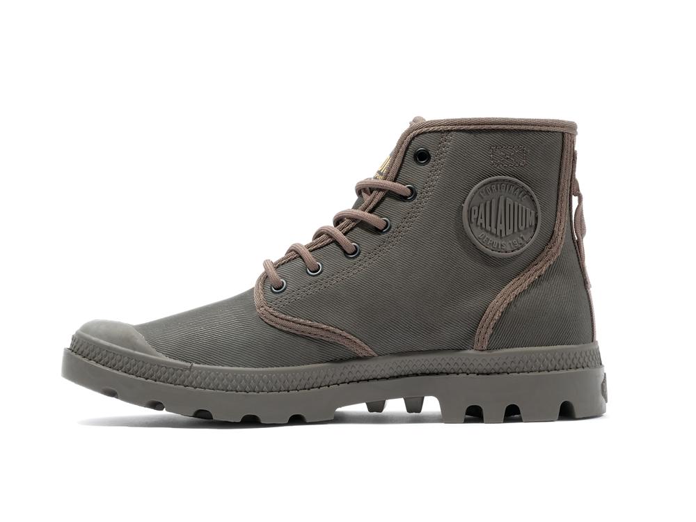 Major Brown Men Palladium PAMPA HI COATED High Tops Shoes  USA |  LNT-514836