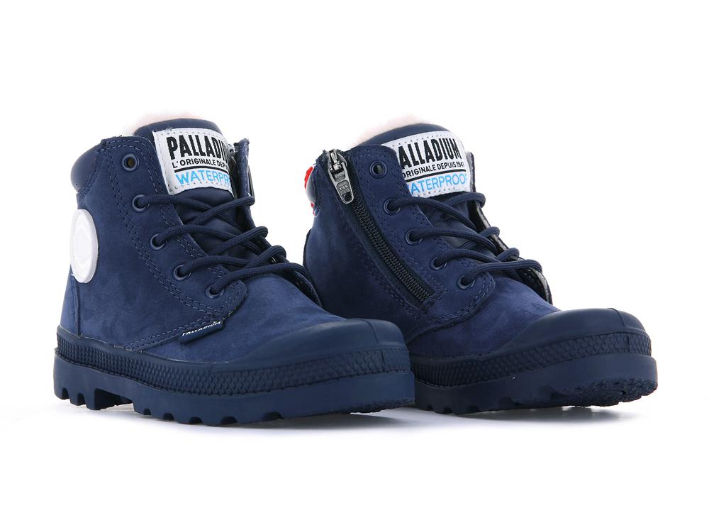 Mood Indigo Kids' Palladium PAMPA HI CUFF WPS OZ High Top Boots  USA |  INA-963108