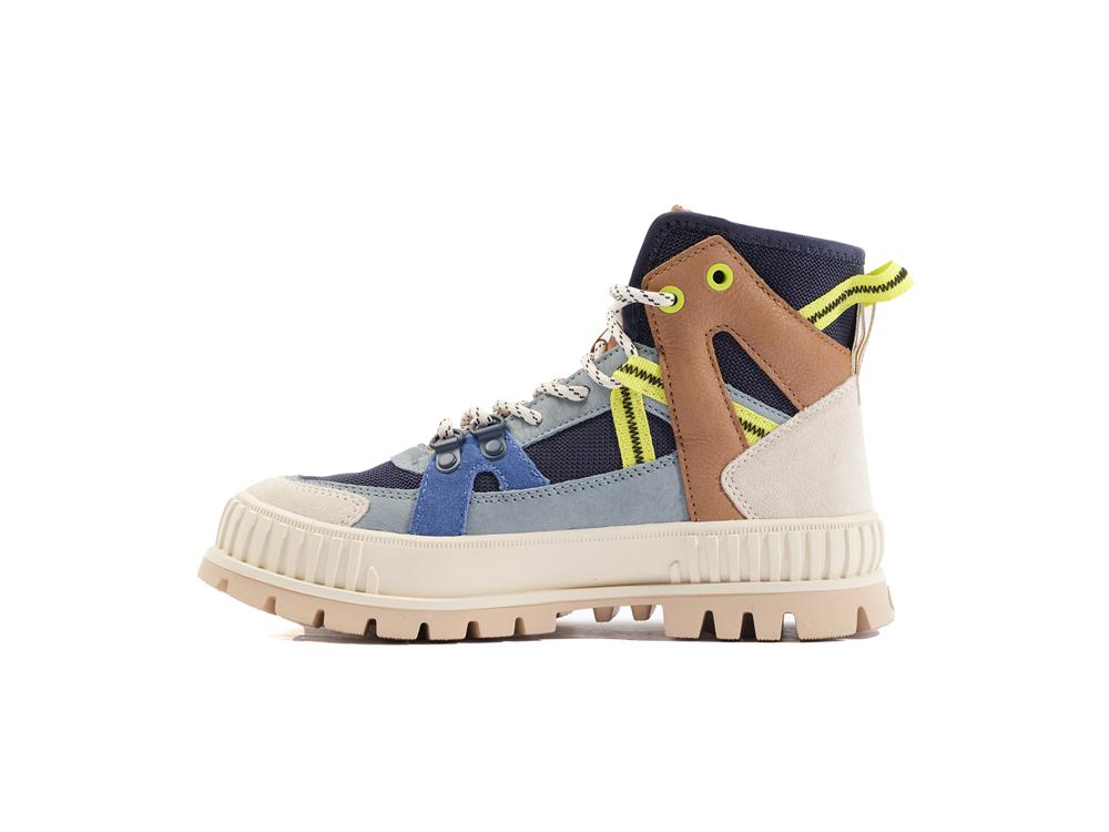 Mood Indigo Women Palladium PALLASHOCK OUTCITY High Top Sneakers  USA |  AKI-659471