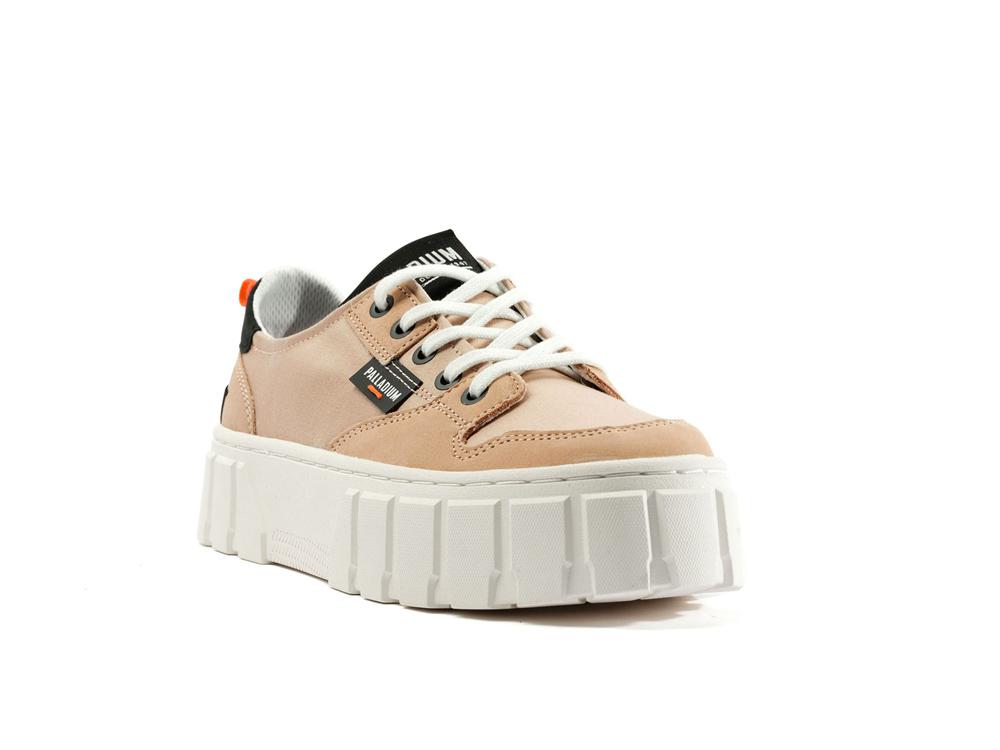 Nude Dust Pink Women Palladium PALLATOWER LO Low Tops Shoes  USA |  PGM-965341