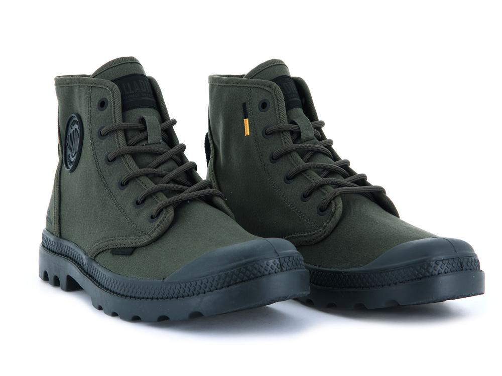 Olive Night Men Palladium PAMPA HI HTG SUPPLY High Top Boots  USA |  ZOB-816043